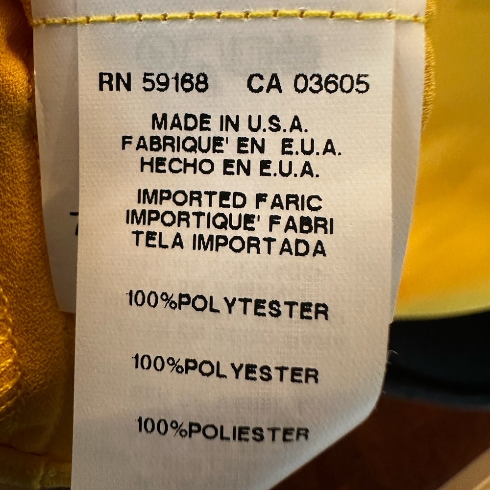 Karen Kane Yellow Knot-Front Tunic Top - Picture 4 of 4